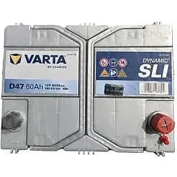 Акумулятор Varta Blue Dynamic 60Ah ASIA Ев (-/+) (540EN) (232х175х225) без нижн. бурт D47 - мініатюра 2