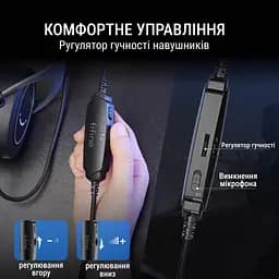Навушники Fifine RGB чорні (H3) - мініатюра 17