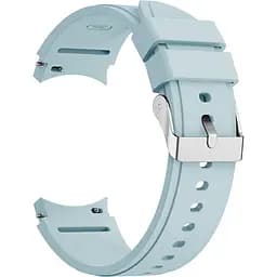 Ремінець Samsung Galaxy Watch 4 Classic 42 mm - блакитний силікон розмір L ширина кріплення 20мм (WB00S4GALAXYCLASSIC9442)