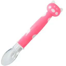 Ложка силіконова Mega Zayka Хрюшка MGZ-0114 (Pink)