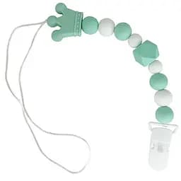 Цепочка для пустышки "Корона" Mega Zayka MGZ-0511(Turquoise) силиконовая