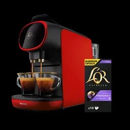 Кавоварка капсульна Philips L'OR Barista Rossa + 10 капсул L'OR