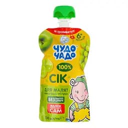 Сок Чудо-чадо Виноградно-яблочный 130 мл