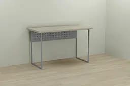 Компьютерный стол Ferrum-decor Майк 75x140x60 серый ДСП Дуб Сонома 32мм (FRD-101793)