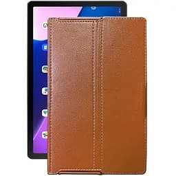 Чехол StatusCASE из экокожи для планшета Lenovo Tab M10 Plus (3rd) Коричневый
