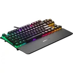 Клавіатура SteelSeries iатура Apex 7 TKL Red Switch (64646) Black USB (64646-OLD) Б/в - мініатюра 4