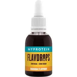Підсолоджувачем Myprotein Flavdrops Banana з ароматизатором 50 мл 