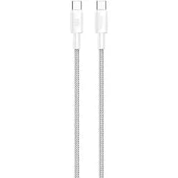 Кабель Proove Nylo Type-C to Type-C 100W (1.5m) white