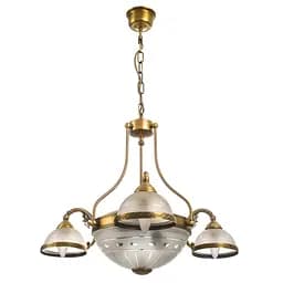 Люстра подвесная Brille классическая E27 60W BZ (BKL-339S/5)