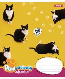 Зошит 1 вересня Pawsitively А5, 24 аркуша в лінію (768241) - мініатюра 3