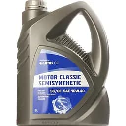 Масла моторные Lotos Motor Classic Semisynthetic 10W40 SG/CE 4 л (162025)