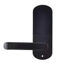 Замок біометричний автономний Trinix TRL-5107BTF Black Right з Bluetooth, зчитувачем відбитків пальців і карт Mifare (65-00024) - мініатюра 4