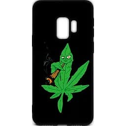 Чохол-накладка Toto Cartoon Soft Silicone TPU Case Samsung Galaxy S9 Cannabis Black