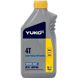 Олива моторна Yuko Semisynthetic 4T 10W-40 API SL 1 л (1025)