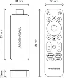 Медіаплеєр - ТВ приставка Thomson Streaming Stick 4K UHD 140G - мініатюра 4