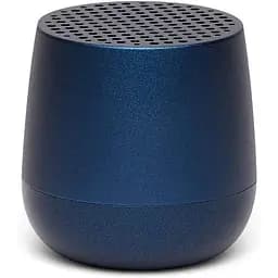 Портативний міні-динамік Lexon MINO+ Bluetooth з HD-звуком, що перезаряджається і з можливістю сполучення - темно-синій