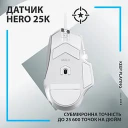 Мишка Logitech G502 X USB White (910-006146) - мініатюра 4