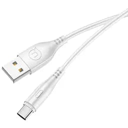 Кабель для зарядки USB-недорогая Usams US-SJ267 U18 Type-C 1 м белый