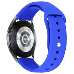 Силіконовий ремінець Sport для Smart Watch 20mm Синій / Capri Blue