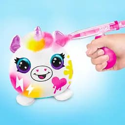 Набір для творчості Canal Toys DIY Airbrush Plush Неон міні сюрприз (AIR020) - мініатюра 7