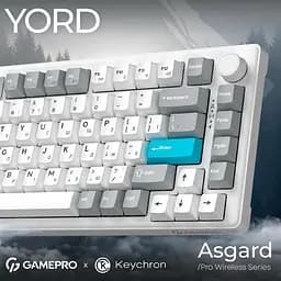 Клавіатура GamePro Asgard Yord White (MK266WH) [152948] - мініатюра 8