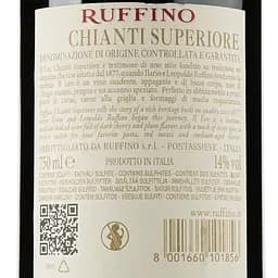 Вино Ruffino Il Leo Chianti Superiore, червоне, сухе, 13%, 0,75 л - мініатюра 3