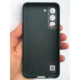 Оригінальний силіконовий чохол Samsung Silicone Cover для Samsung Galaxy S22 Plus (S906) EF-PS906TGEGRU Forest Green - мініатюра 4
