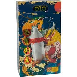 Презерватив с усиками Olo Kirin Dragon 1 шт. + Шарик + Лубрикант 4.5 г (ROZ6501053518)