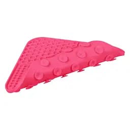 Килимок для злизування Waudog Silicone 190х190х10 мм рожевий - мініатюра 4
