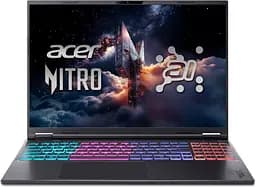 Ноутбук Acer 16 Nitro 16S AN16S-61 WQXGA IPS/AMD R7-350/32GB/1TB SSD/RTX 5070 8GB/Linux/Black (NH.QXKEU.004)