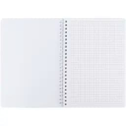 Блокнот Axent на спіралі А5 в клітинку 80 аркушів зелений (8472-1-A)