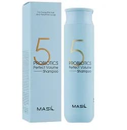 Шампунь с пробиотиками для идеального объема волос 5 Probiotics Perfect Volume Shampoo Masil 300 мл