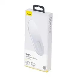 Бездротовий зарядний пристрій Baseus Simple Pro Edition 2 in 1 (Phone + Pods) 15W WXJK-C02 White