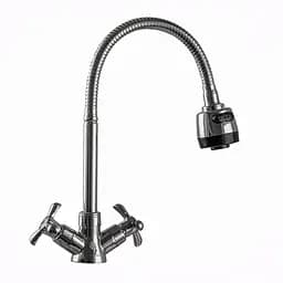 Змішувач для кухні Domino DK-H1-2N-103MA Хром - мініатюра 2