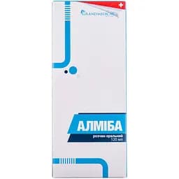 L-карнитин добавка Grand Medical Group Алмиба раствор оральный 120 мл флакон с мерным шприцем (2932001)