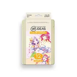 Набор цветных карандашей 99IDEAS "Color Expert" 12 цв., Manga Set, металл. коробка, 99CE-12MANG
