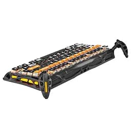 Клавіатура GravaStar Mercury K1 Pro 80keys Kailh Speedy Mint BT/WL/USB RGB CyberFlare (GSK1PRO_BO_BLK) - мініатюра 5