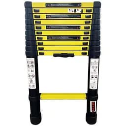 Драбина телескопічна GTM 1x11 алюмінієва, 3.2 м (KME1032Y/881032) (39527)