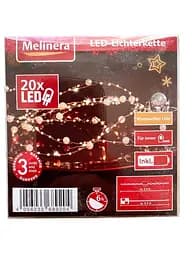 Світлодіодні гірлянди LED City 20 led Перли 2.3 м із батарейками в комплекті - мініатюра 3