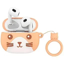 Блютуз Стерео Гарнитура Hoco EW46 TWS Коричневый