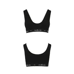 Спортивний топ із широкою гумкою Passion PS004 TOP black L - мініатюра 2