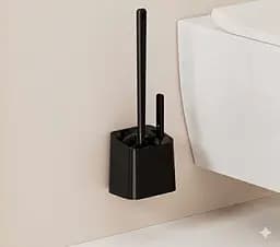 Йоржик для унитаза Uforu DB2436 с двумя щетками Черный 