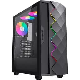 Корпус GameMax Black Diamond CP (Black Diamond CP)