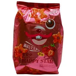 Крекер кукурузный Yuki & Love со вкусом клубники 55 г