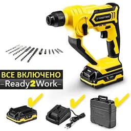 Перфоратор Trotec PRDS 10-20V акумуляторний (4415000201) - мініатюра 2