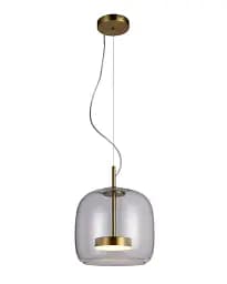 Подвесной светильник, люстра Italux PND-17760A -BRSS-CL Caste LED 1x10W 3000K 850Lm IP20 золотой