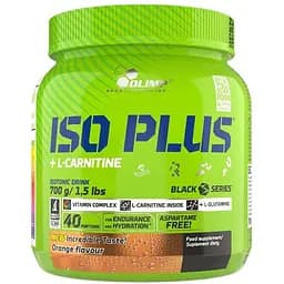 Передтренувальний комплекс Olimp Iso Plus + L-Carnitine (700 g Tropic Blue