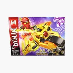 Конструктор Ниндзя герой, MG1589, подвижные конечности, 44 детали, (В ассортименте)