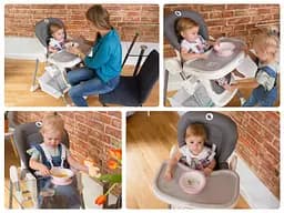 Стільчик для годування Lionelo Linn Plus Beige - мініатюра 7