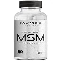 Препарат для суглобів і зв'язок Powerful Progress MSM 1000 mg 90 капсул